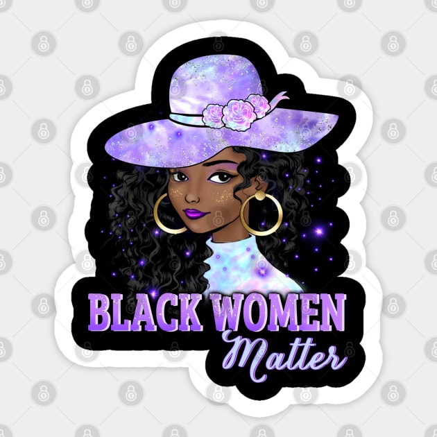 Black Women Matter, Black Girl Magic, Black Queen, Black Woman, Black History Sticker by UrbanLifeApparel